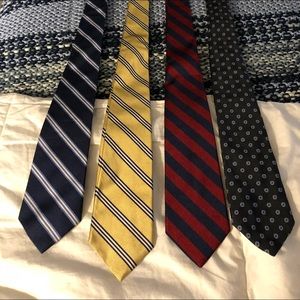 4 kids Brooks Brothers ties